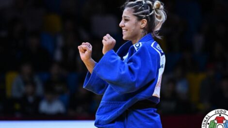 Sarah Souza é bronze em 1º dia do Grand Slam de judô no Cazaquistão