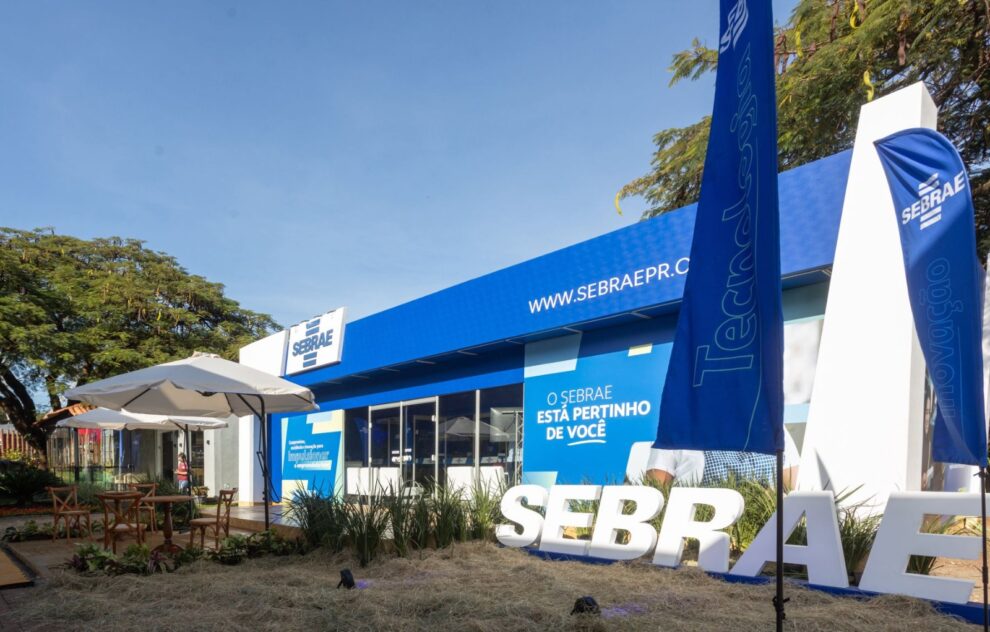Sebrae/PR levará atendimento gratuito para pequenos negócios na Expoingá 2026