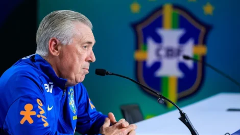 Seleção chega à Granja Comary com Neymar para abrir os trabalhos 'sem mágica' de Ancelotti