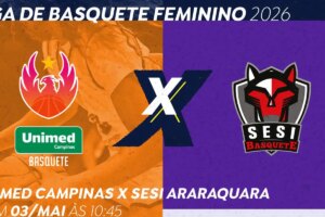 TV Brasil transmite Unimed Campinas e Sesi Araraquara neste domingo
