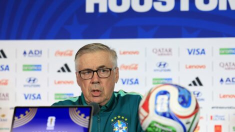 Ancelotti omite escalação do Brasil na véspera do duelo contra o Japão