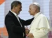 Antonio Banderas emociona plateia ao discursar perante o Papa Leão XIV