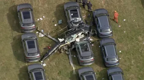Ao menos 6 pessoas morrem no RJ após choque entre dois helicópteros