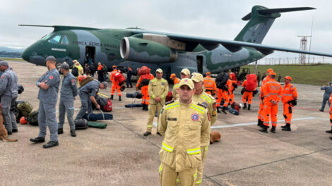 Bombeiro de Maringá integra missão humanitária do Paraná para socorrer vítimas de terremoto na Venezuela