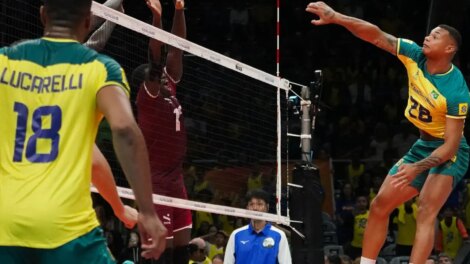 Brasil pega Itália atrás de reabilitação na Liga das Nações de vôlei