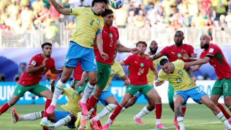 Brasil sofre com Marrocos e estreia na Copa do Mundo com empate