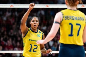 Brasil vence no tie-break e derruba invencibilidade da Itália no vôlei