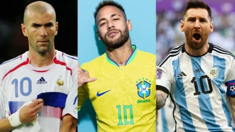 "Camisa 10": Os maiores da história do futebol