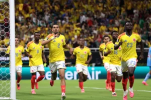 Colômbia vence RD Congo e garante vaga na fase eliminatória da Copa