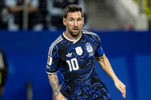 Com gol de Messi, Argentina bate Jordânia e faz segunda melhor campanha da Copa
