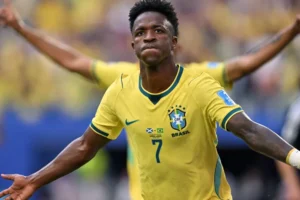 Copa do Mundo: Brasil vence Escócia por 3 a 0 com show de Vini Jr.