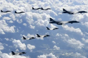 Coreia do Sul mobiliza caças após detectarem aeronaves russas e chinesas