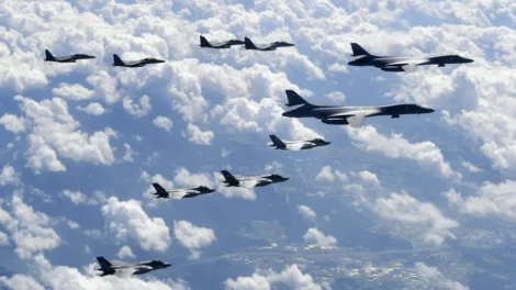 Coreia do Sul mobiliza caças após detectarem aeronaves russas e chinesas