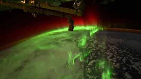 Depois de susto na Estação Espacial, astronauta faz imagens de aurora