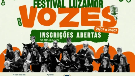 Festival Luzamor Edição Vozes promove programação cultural gratuita com oficinas, workshops e concertos em Maringá