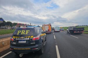 Idoso morre atropelado ao tentar atravessar a BR-376, em Mandaguaçu