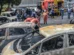 Imagens mostram destruição causada por acidente com helicópteros no Rio