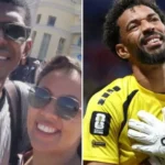 Irmão brasileiro de Vozinha dá aulas de matemática e celebra goleiro na Copa