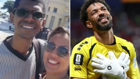 Irmão brasileiro de Vozinha dá aulas de matemática e celebra goleiro na Copa