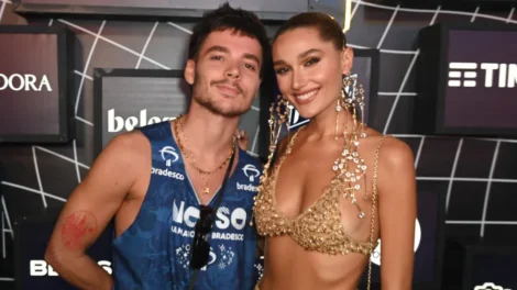 João Lucas nega gravidez de Sasha Meneghel após gesto em festa de aniversário