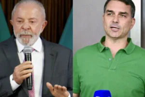 Lula abre 9 pontos à frente de Flávio Bolsonaro no 1º turno, aponta BTG/Nexus