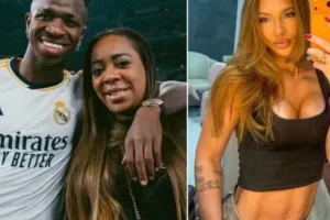 Mãe de Vini Jr. é proibida pelo jogador de dar entrevistas após treta