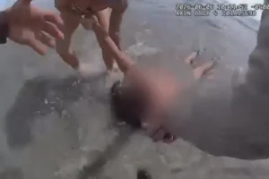 Mulher inconsciente no mar é salva pela polícia da Flórida; vídeo