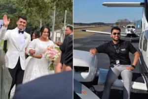 Noivo morre em queda de helicóptero após festa de casamento nos EUA