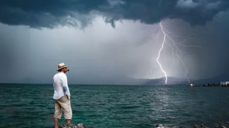 O que nunca fazer durante uma tempestade