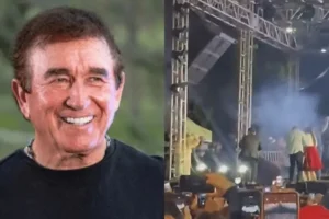 Palco desaba durante show de Amado Batista e deixa feridos na Bahia
