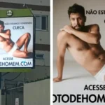 Prefeitura alega pornografia e retira outdoor com homem de cueca em SC