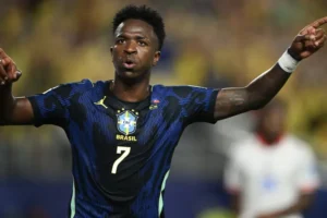 Resposta de Vini Jr sobre gol na Copa faz fãs apontarem indireta para Virginia Fonseca