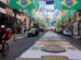 Ruas decoradas para Copa do Mundo reforçam vínculo comunitário no Rio