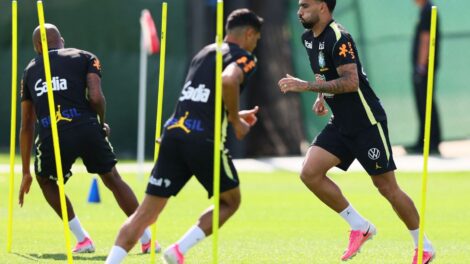 Seleção brasileira se reapresenta e faz 1º treino para encarar Haiti