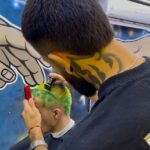 Tendência de cabelo colorido da Copa chegou em Maringá
