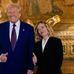 Trump diz que Meloni "implorou" por foto para "melhorar a popularidade"