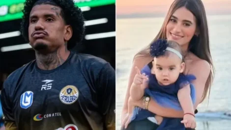 'Você deu a sua própria vida pela nossa filha', diz jogador venezuelano sobre esposa morta em terremoto