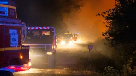 1.500 militares mobilizados a partir desta noite para incêndios em França