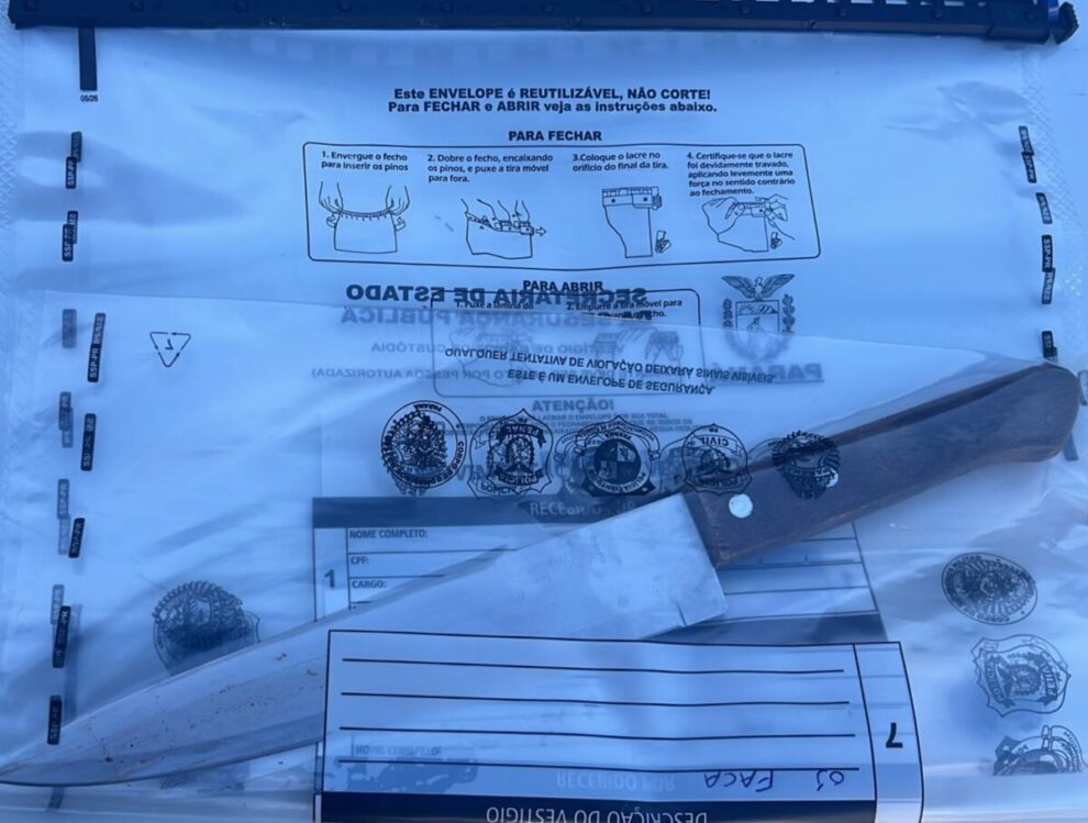 Adolescente de 14 anos mata pai à facadas após desentendimento familiar em Umuarama