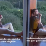 Após fala de Maíra Cardi, Thiago Nigro surge tomando refrigerante