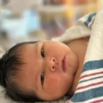 Bebê nasce com mais de 6 kg e surpreende equipe médica