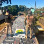 Caminhão carregava quase 3 toneladas de maconha em Cascavel