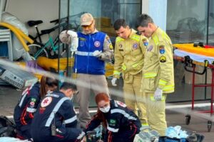 Comerciante morre após acidente com escada