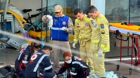 Comerciante morre após acidente com escada