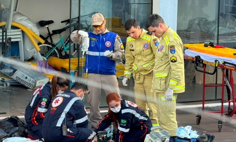 Comerciante morre após acidente com escada