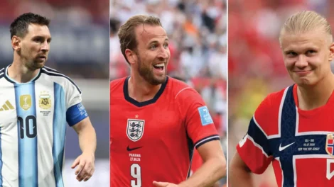 Copa terá sábado decisivo com Messi, Haaland e Harry Kane