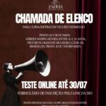 Curta-metragem "Veludo Vermelho" abre seleção de atrizes para gravações