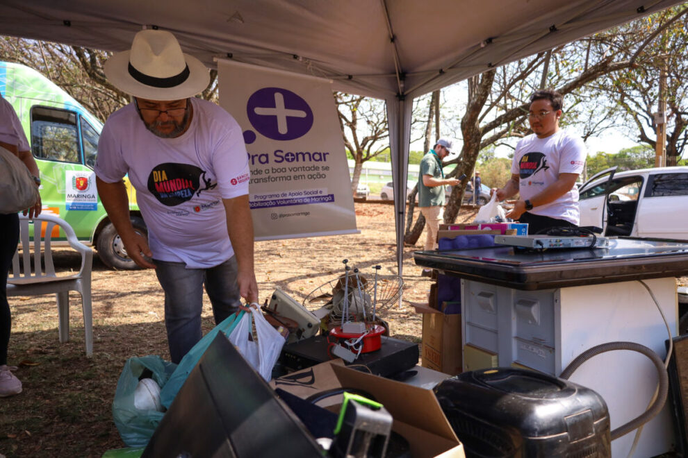 Dia Mundial da Limpeza terá mutirão de trabalho voluntário
