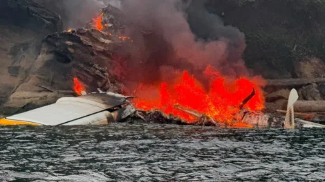 EUA: acidente com hidroavião deixa 4 feridos graves, 1 em estado crítico