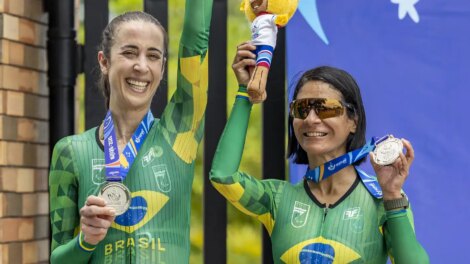 Estrela do atletismo é pódio nos Jogos Parasul-Americanos no ciclismo